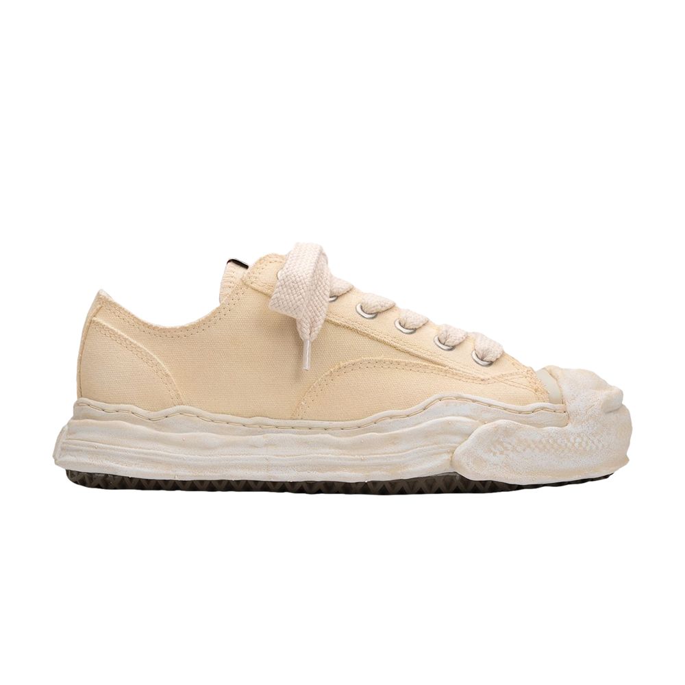 Pre-owned Miharayasuhiro Maison Mihara Yasuhiro Maison Mihara Yasuhiro Hank Garment Dyed Canvas Low 'beige' | Grey | Men's Si In Gray