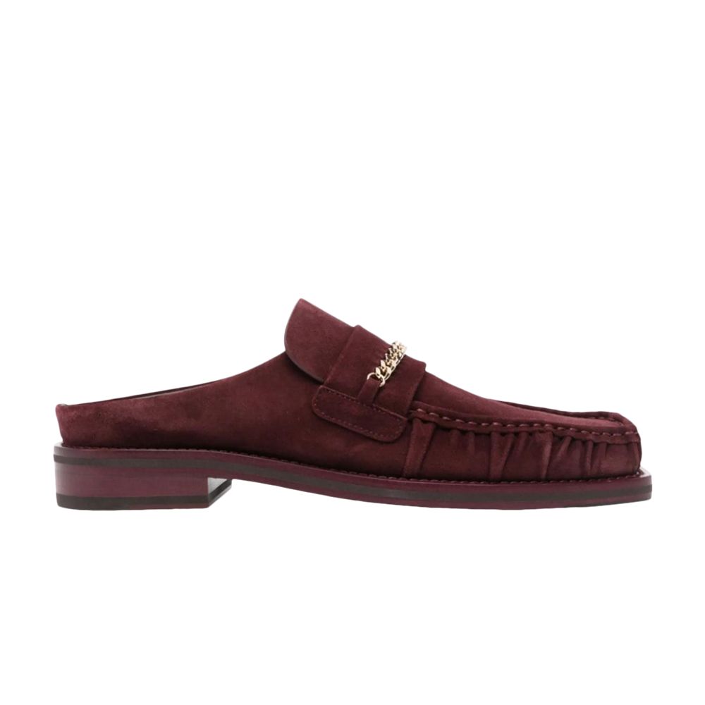 Pre-owned Martine Rose Wmns Gathered Square Toe Mule 'red' | Women's Size 43