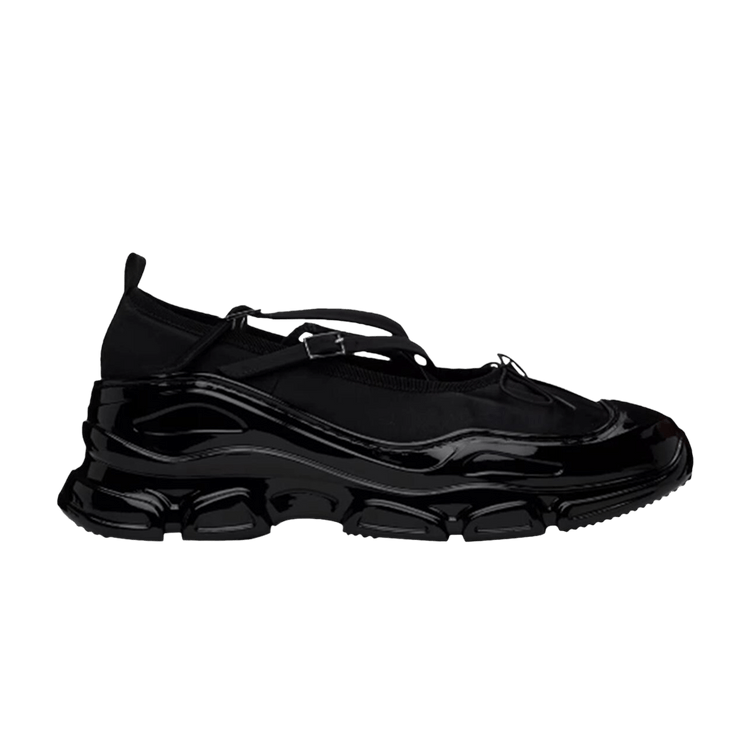Buy Simone Rocha Classic Criss Cross Tracker Ballerina 'Black ...