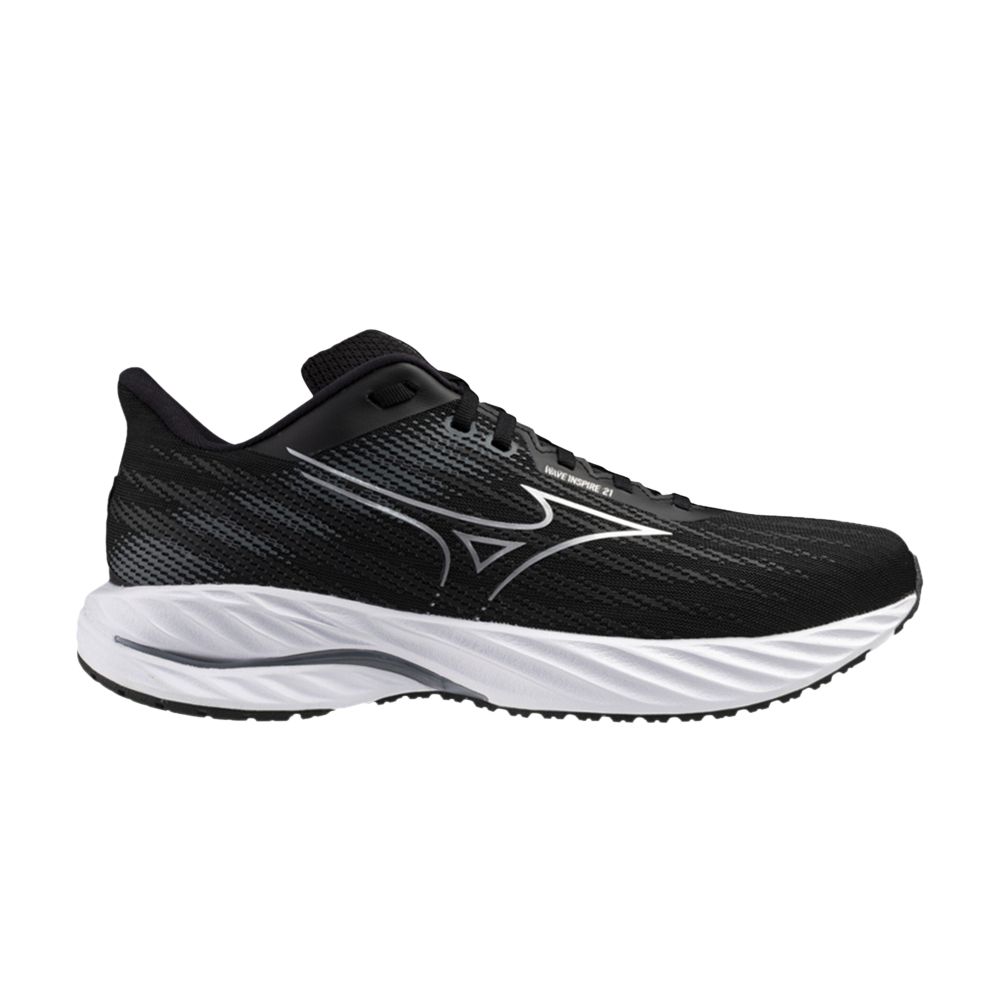 Pre-owned Mizuno Wave Inspire 21 'black Silver' | Men's Size 11