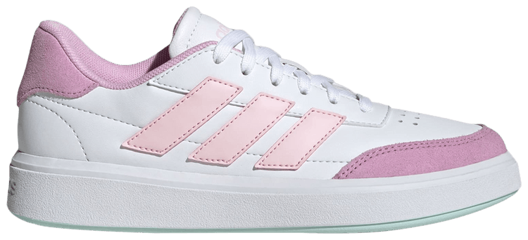 adidas CourtBlock J Clear Pink Bliss Lilac