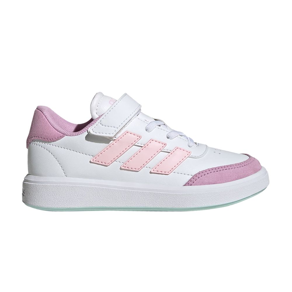 adidas CourtBlock C 'Clear Pink Bliss Lilac' | White | Kid's Size 3 - JH8570