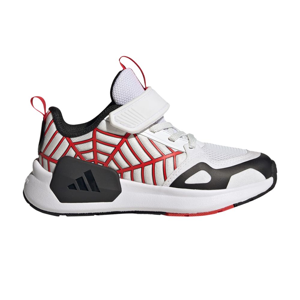 Pre-owned Adidas Originals Adidas Marvel X Runner K 'spider-man - White Red' | Kid's Size 12