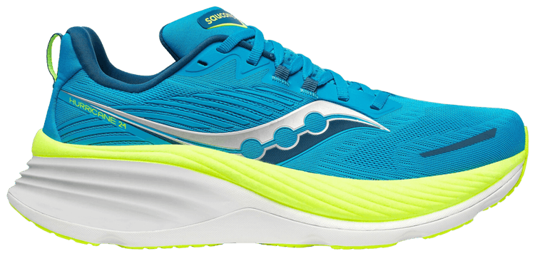 Saucony Hurricane 24 Viziblue Citron