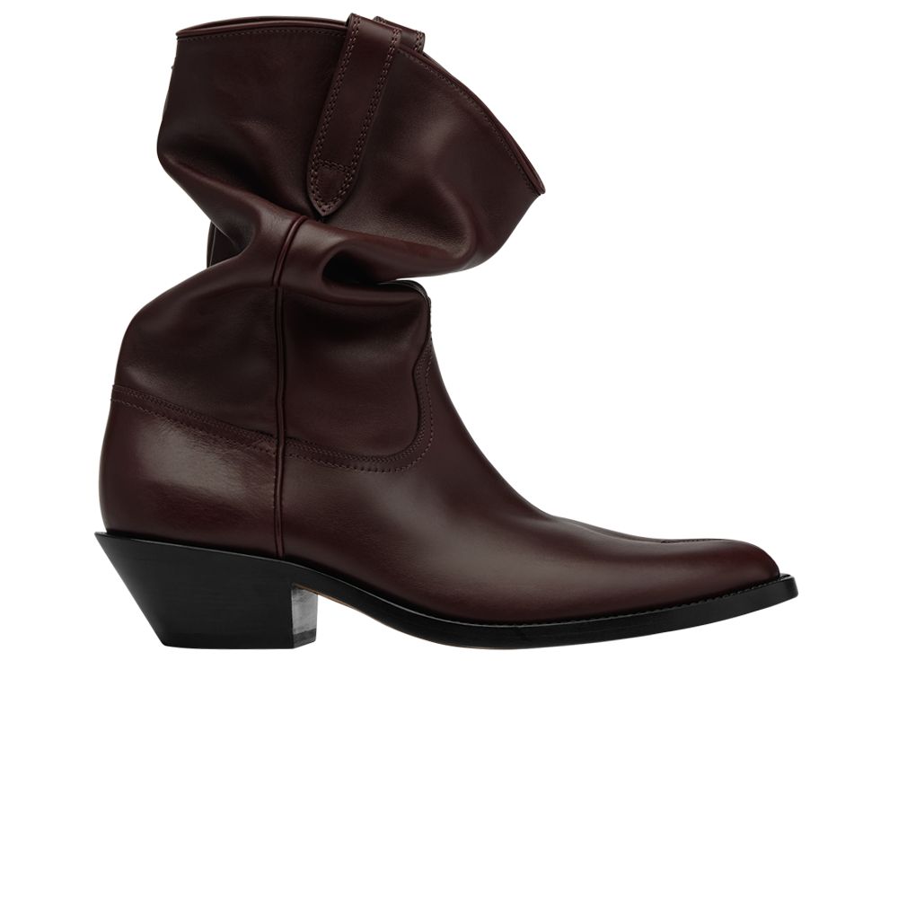 Pre-owned Maison Margiela Wmns Tabi Western Boot 'red' | Women's Size 40