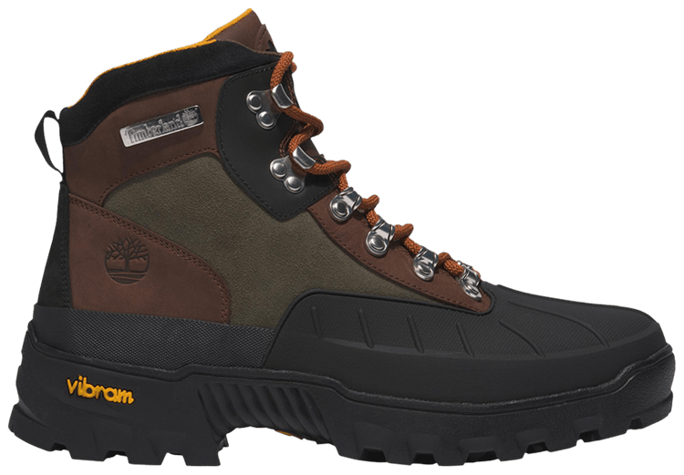 Timberland Waterproof Mid Hiker Boot Brown Black