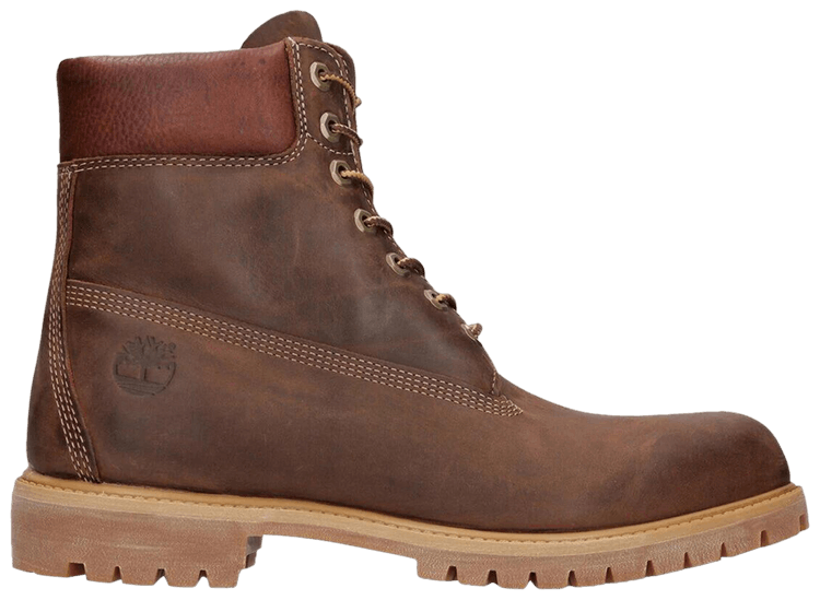 Timberland 6 Inch Premium Waterproof Heritage Boot Dark Brown