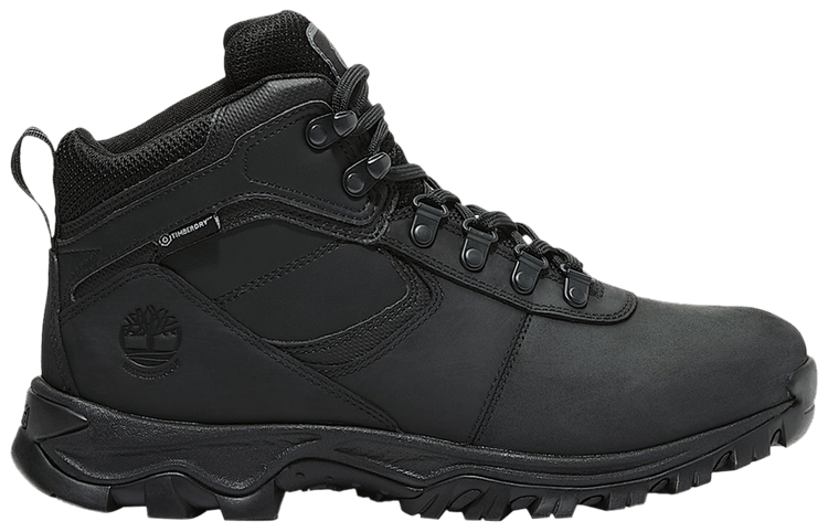 Timberland Mt Maddsen Waterproof Mid Hiking Boot Black