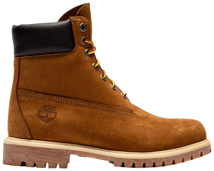 Timberland 6 Inch Lace Up Premium Waterproof Boot Dark Wheat