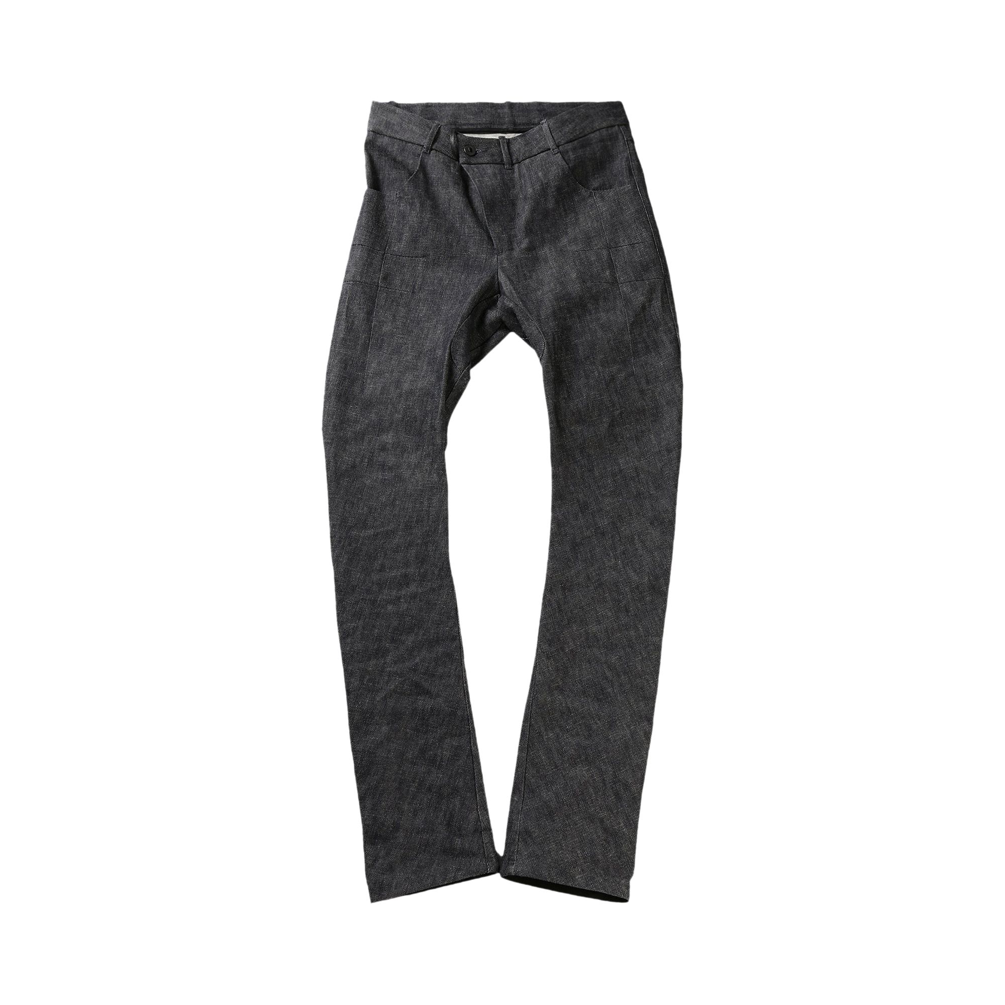 Pre-owned Boris Bidjan Saberi Tight Fit Pants 'raw Denim' | Tan | Men's Size Xl