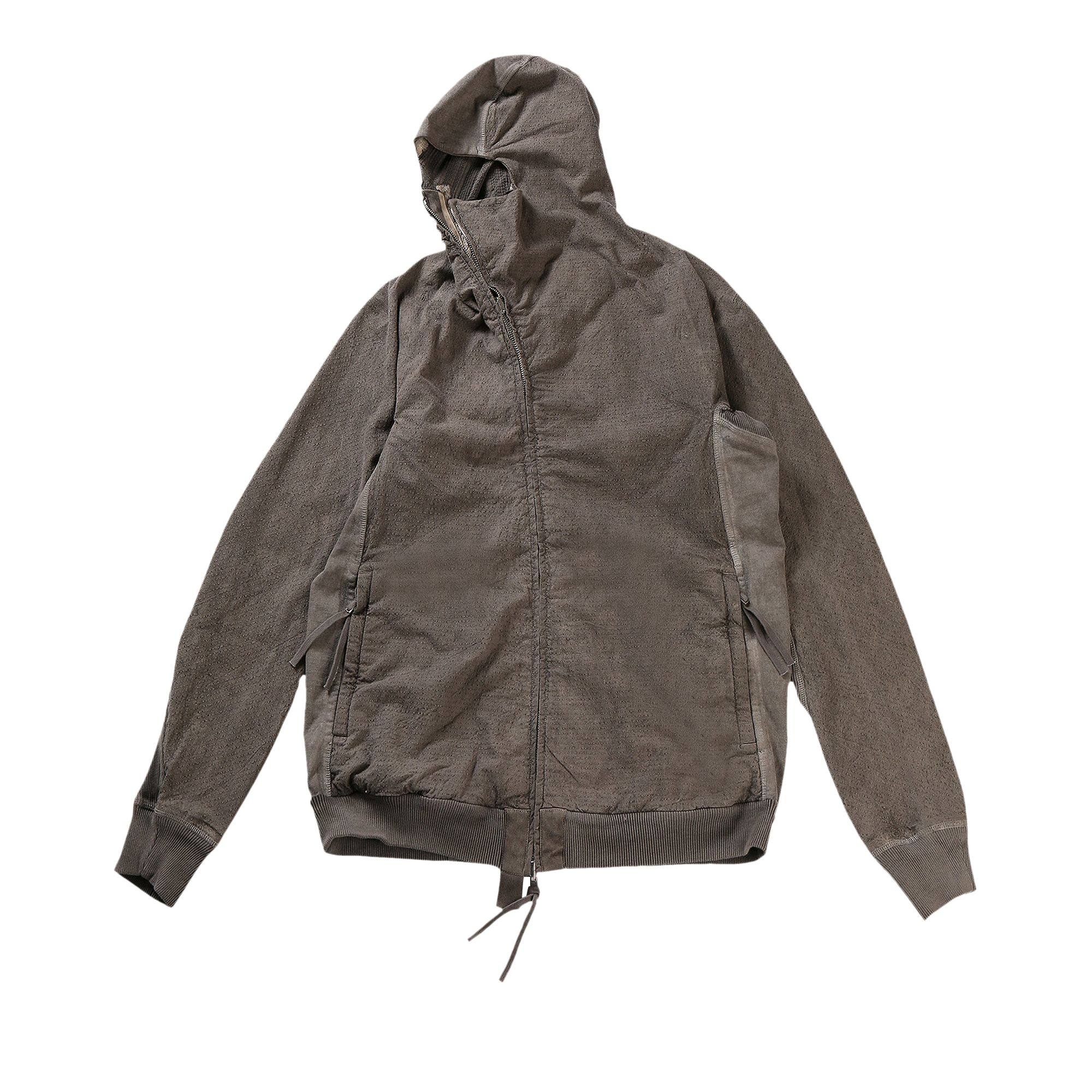 Pre-owned Boris Bidjan Saberi Hybrid Zipper Jacket 'carbon Grey' | Men's Size Xxl In Gray