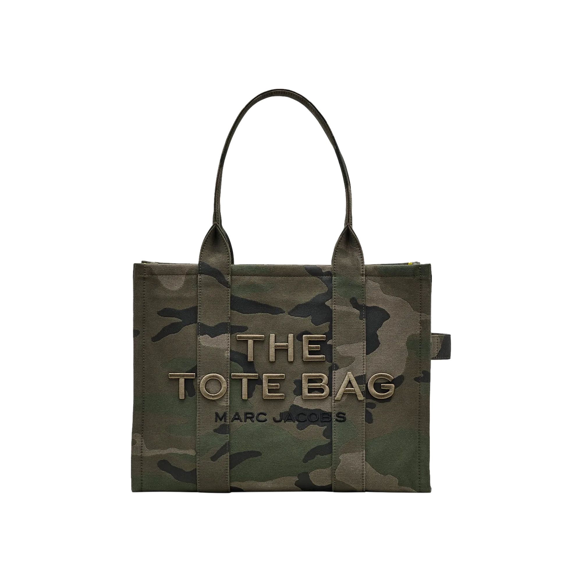 Pre-owned Marc Jacobs Large Camo Jacquard Tote Bag 'camo/multicolor' | Multi-color | Women's Size Onesize