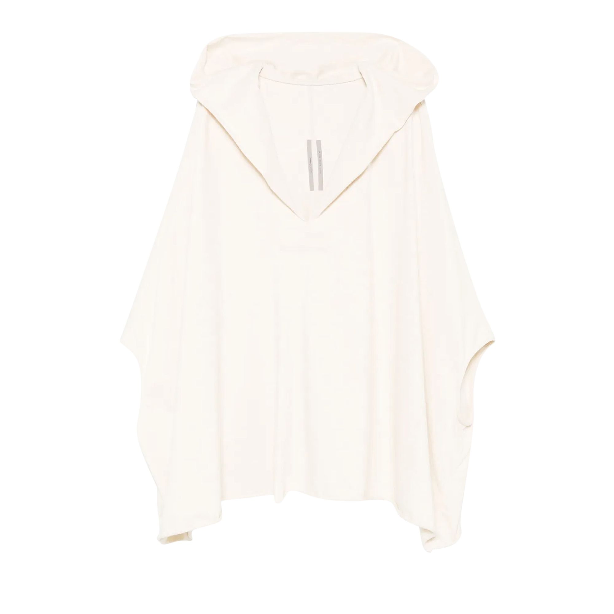 Pre-owned Rick Owens Hooded Kaftan Caftano Top 'natural' | Men's Size Onesize