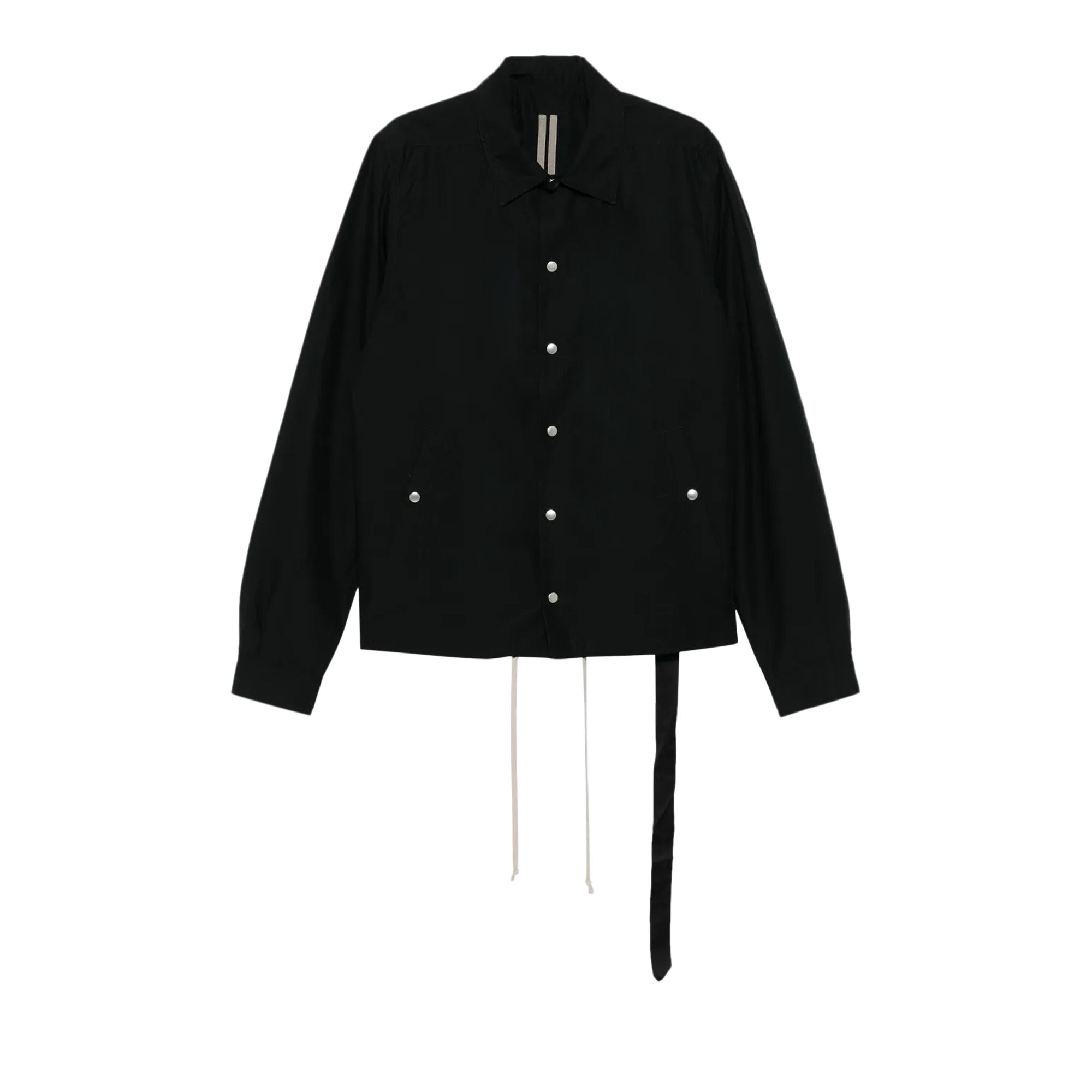Pre-owned Rick Owens Drkshdw Giacca Snapfront Jacket 'black' | Men's Size S