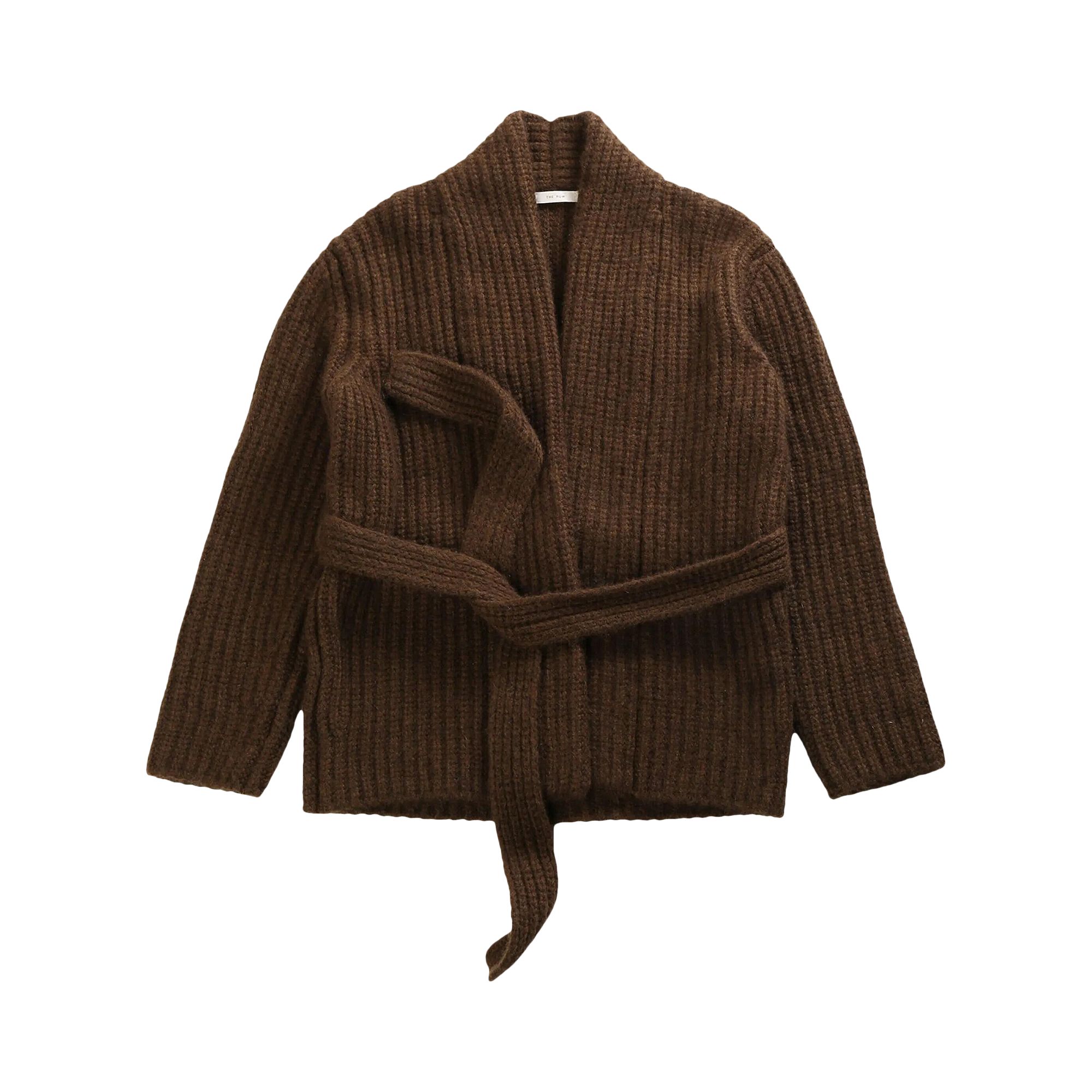 Pre-owned The Row Sotani Cardigan 'smoke Brown' | Women's Size S