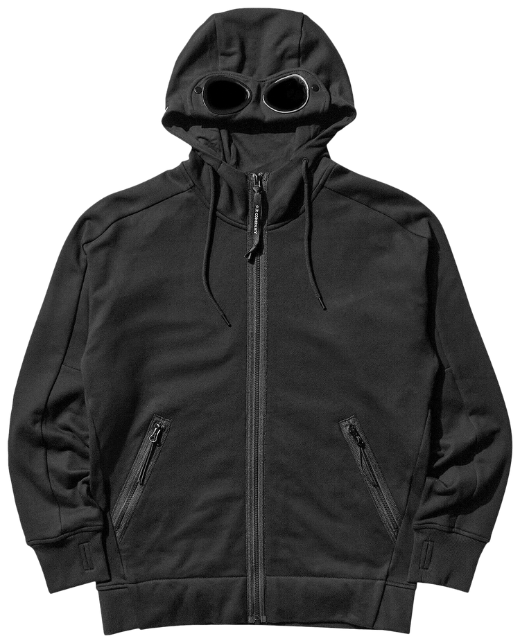 【C.P. COMPANY】ブラックフード付きオープンパーカー 最新のJUNYA WATANABE MANとのコラボレーションでは、C.P.