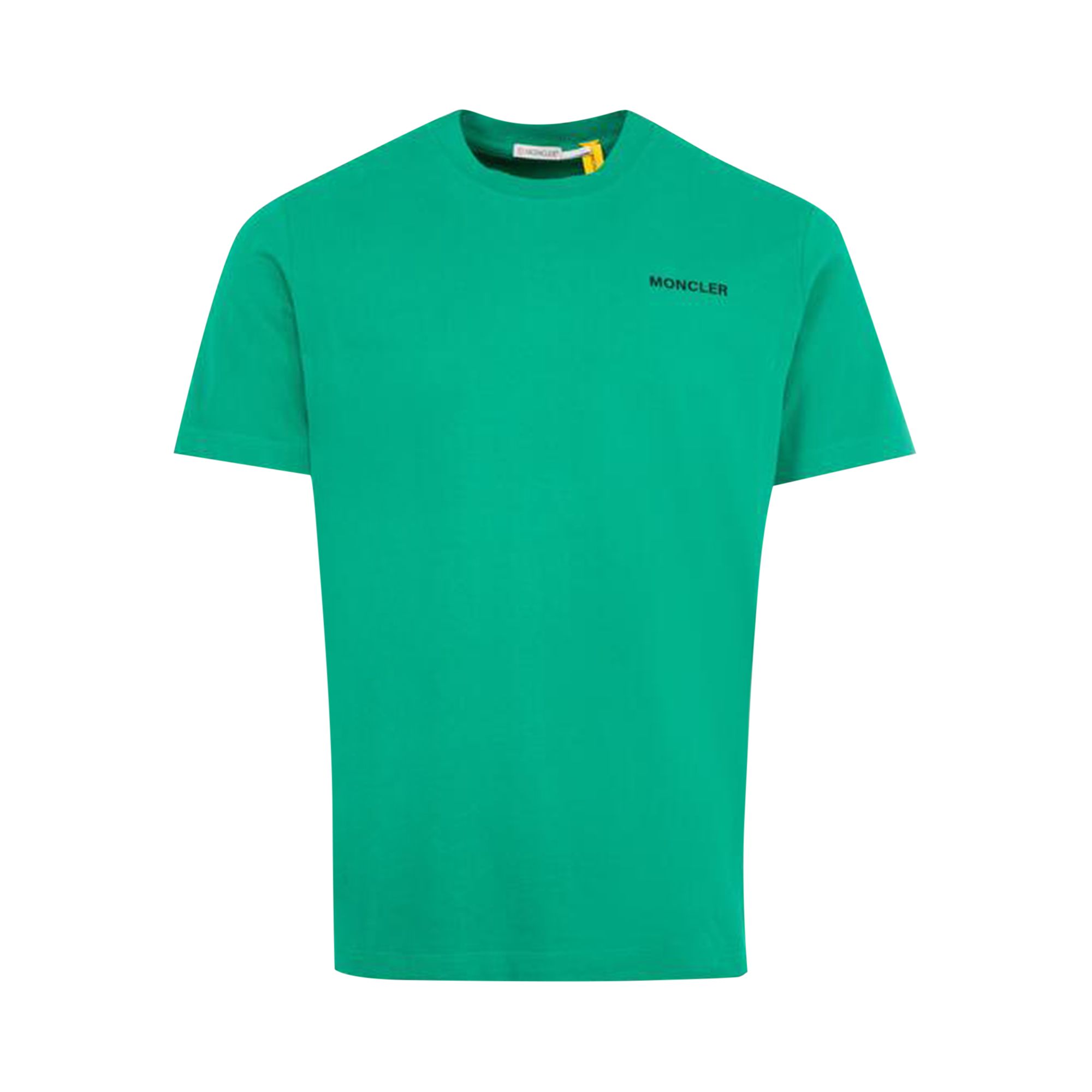 Pre-owned Moncler Genius X Fragment Design Short-sleeve T-shirt 'pastel Green' | Men's Size L