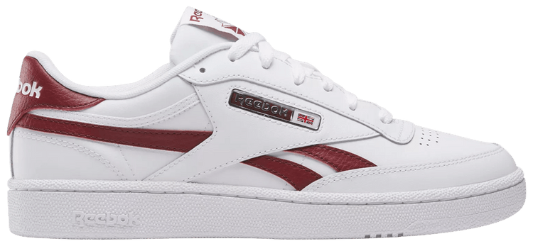 Reebok Club C Revenge White Rich Maroon