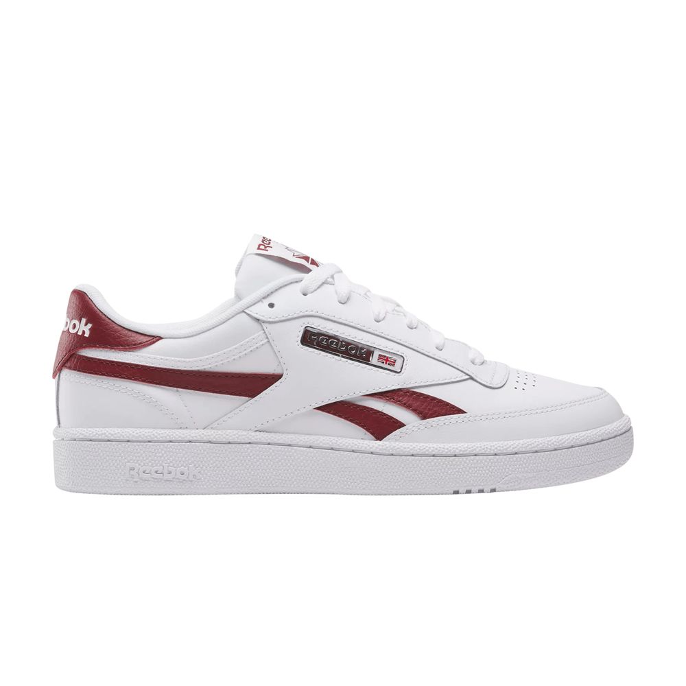 Reebok Club C Revenge 'White Rich Maroon' | Men's Size 7 - 100201199