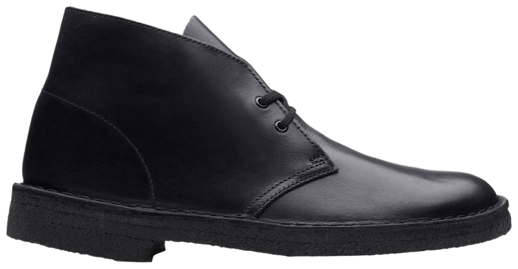 Clarks Desert Boot Black Polished