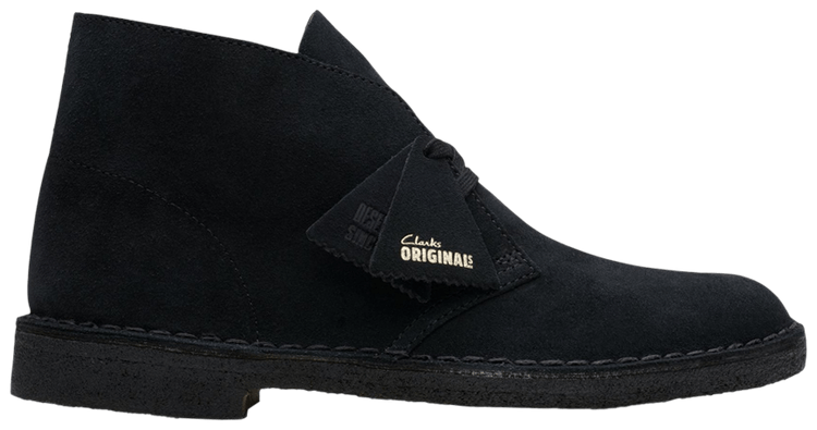 Clarks Desert Boot Black Suede