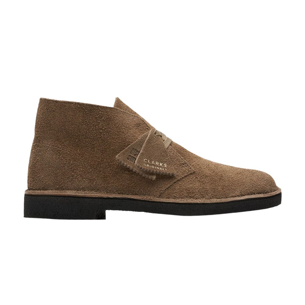 Pre-owned Clarks Desert Boot 'dark Grey Suede' | Men's Size 7.5