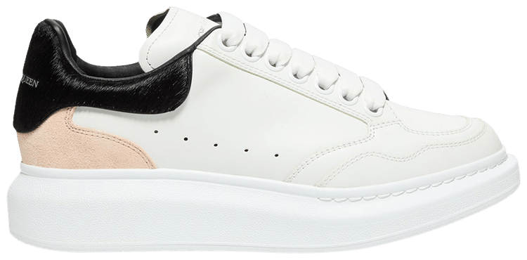 Alexander McQueen Wmns Oversized Sneaker White Black Blush