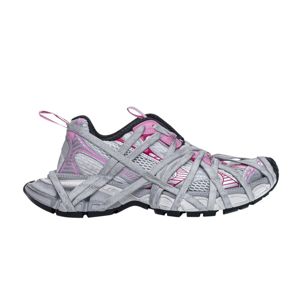 Pre-owned Balenciaga Wmns 3xl Extreme Lace Sneaker 'worn-out - White Grey Pink' | Women's Size 36
