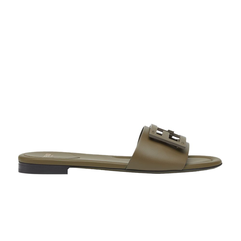 Pre-owned Fendi Wmns Baguette Slides 'green' | Women's Size 37