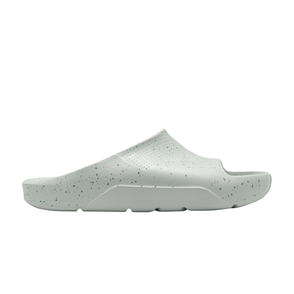 Pre-owned Air Jordan Jordan Post Slide 'light Silver Mica Green' | Men's Size 14