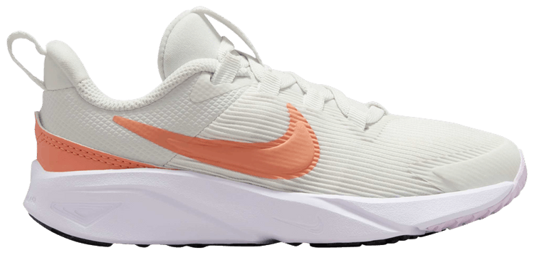 Nike Star Runner 4 PS Summit White Apricot Agate