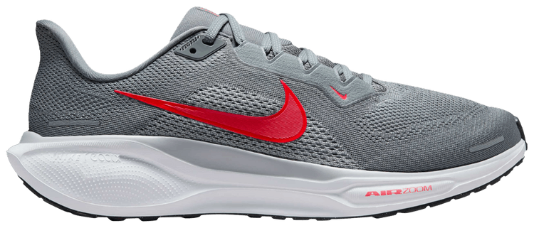 Nike Air Zoom Pegasus 41 Cool Grey Bright Crimson