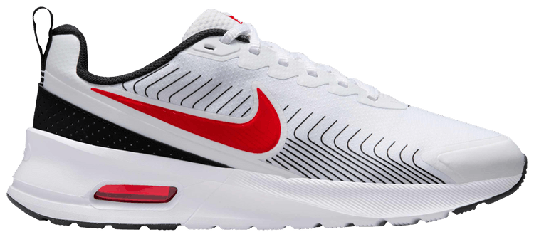 Buy Air Max Nuaxis 'White Black University Red' - FD4329 104