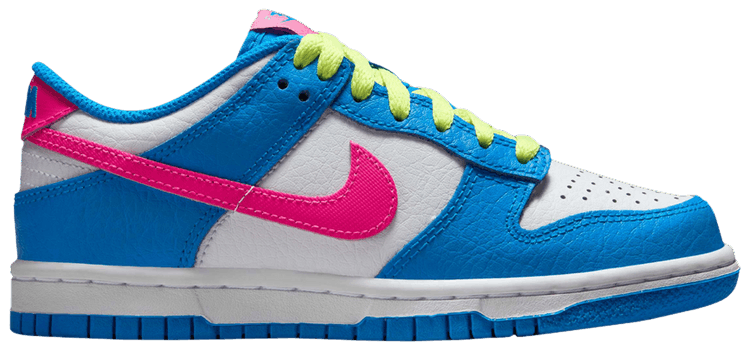 Buy Dunk Low GS 'Photo Blue Hyper Pink' - IB7747 406 | GOAT