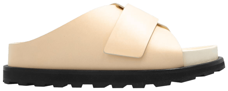 Jil Sander Plus Velcro Sandal Beige
