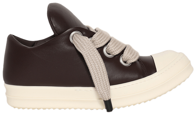 Buy Rick Owens Wmns Hollywood Jumbo Laced Low 'Mahogany Milk