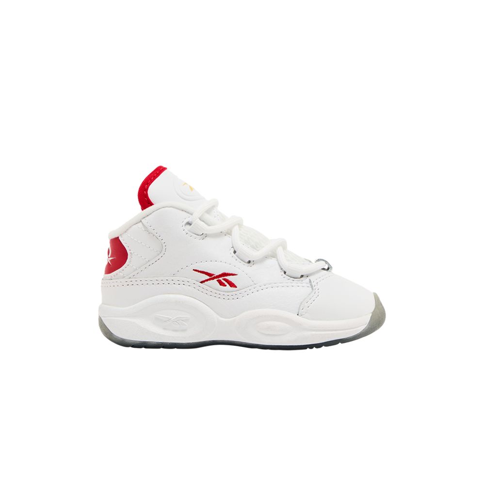 Pre-owned Reebok Question Mid Toddler 'dr. J' | White | Infant Size 10
