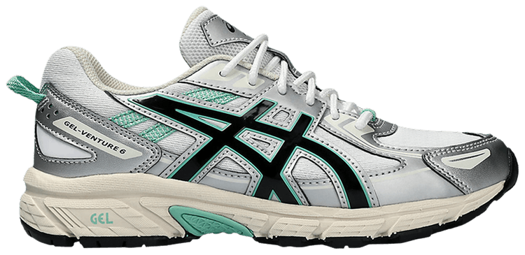 Asics Gel Venture GS White Silver Mint