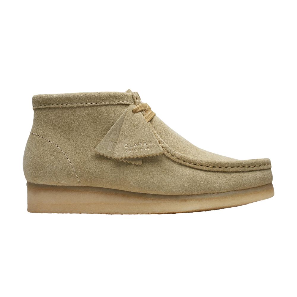 Pre-owned Clarks Wmns Wallabee Boot 'maple Suede' | Tan | Women's Size 8