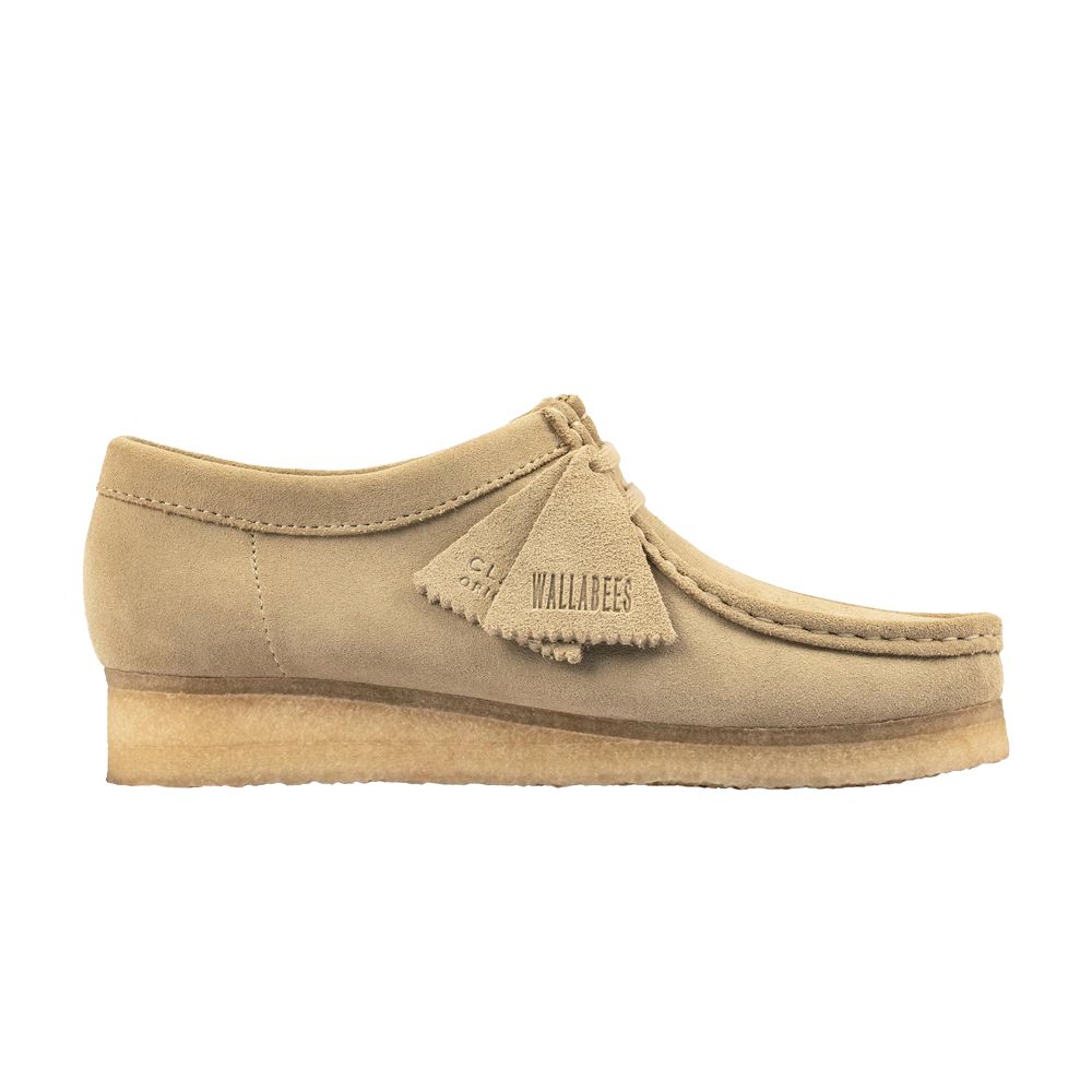 Pre-owned Clarks Wmns Wallabee 'maple Suede' | Tan | Women's Size 7.5