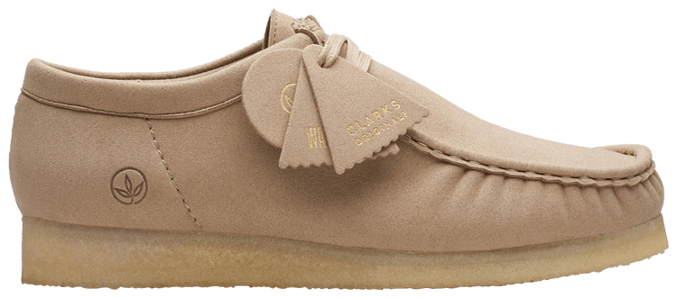 Buy Clarks Wallabee 'Sand Vegan' - 261 63712 | GOAT