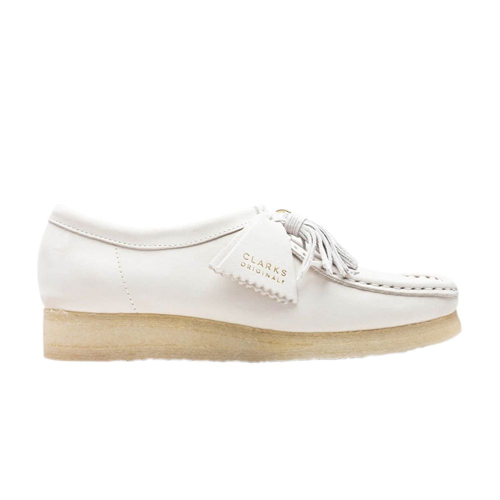 Clarks Wmns Wallabee 'White Nubuck' | Women's Size 9.5 - 261-65560