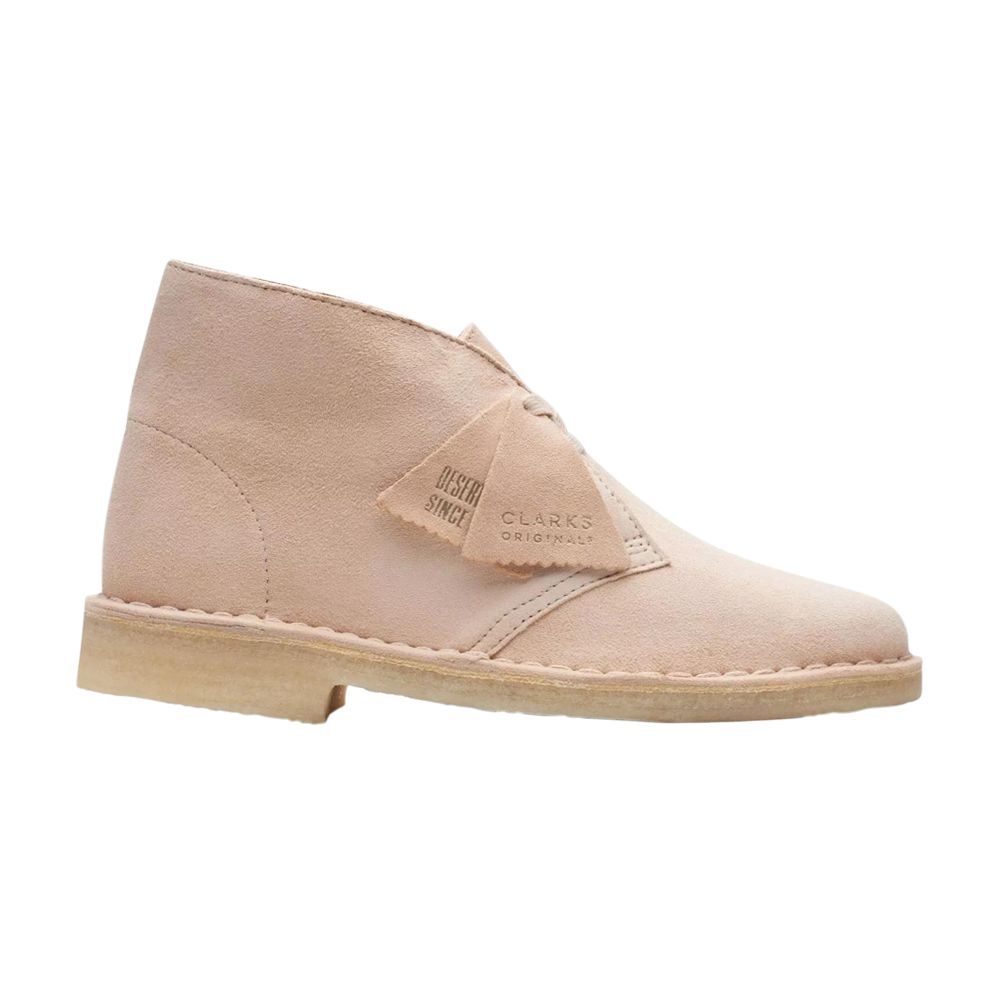 Pre-owned Clarks Wmns Desert Boot 'natural Beige Suede' | Cream | Women's Size 8