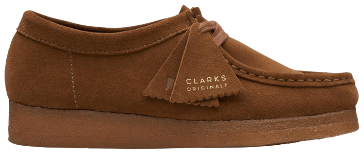 Clarks Wmns Wallabee Cola Suede