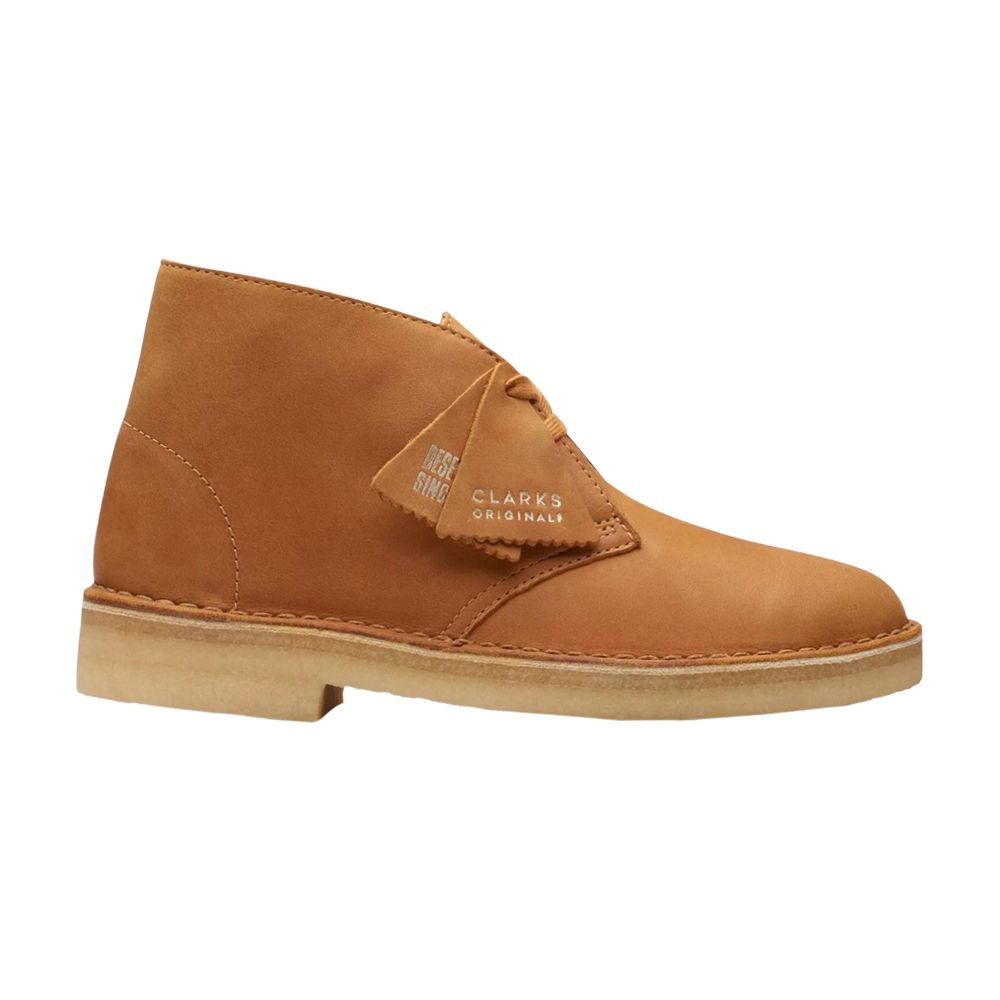 Pre-owned Clarks Wmns Desert Boot 'tan Leather' | Women's Size 9.5