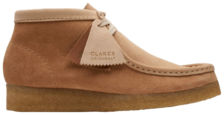 Clarks Wmns Wallabee Boot Tan Combination
