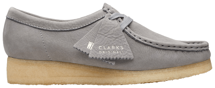 Clarks Wmns Wallabee Grey Nubuck