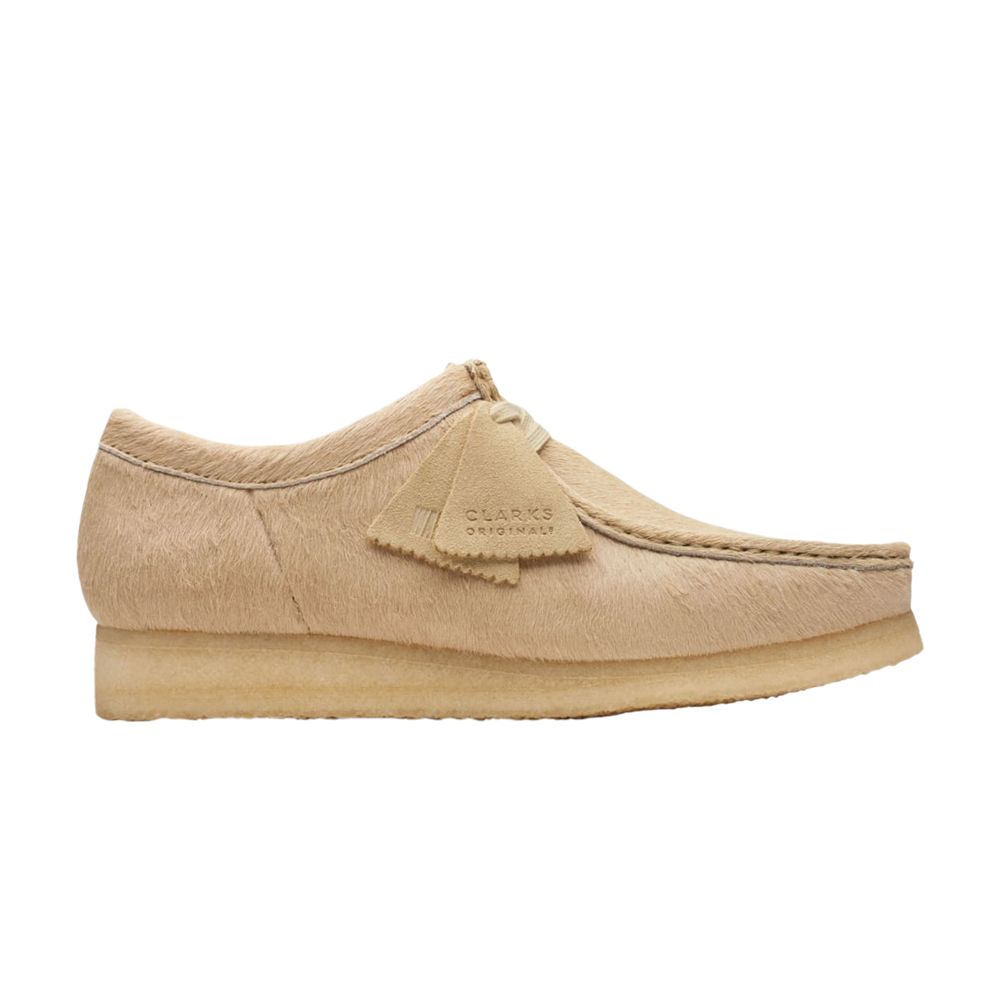 Clarks Wallabee 'Maple Pony Hair' | Tan | Men's Size 13 - 261-73635