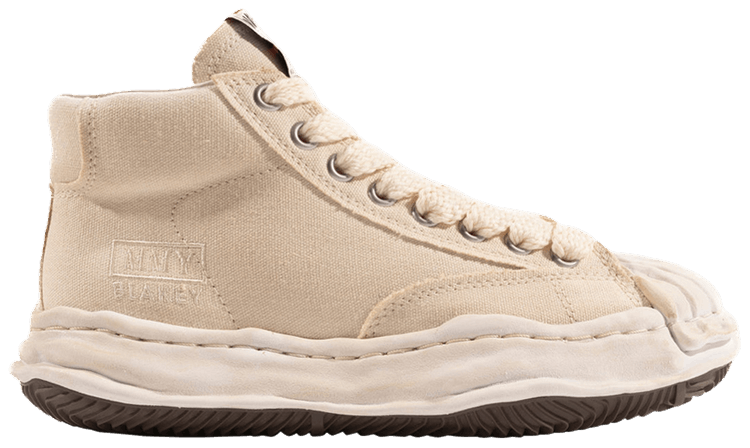Maison Mihara Yasuhiro Blakey OD OG Sole Canvas High White