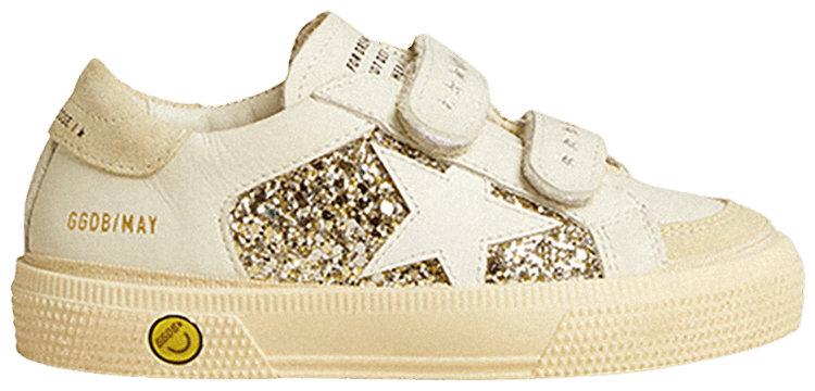 Golden Goose May Kids Gold Glitter